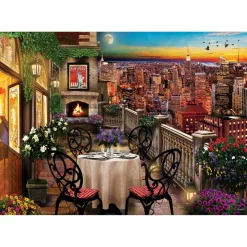 Puzzle 1000 pièces : Dîner à New York - Art Puzzle