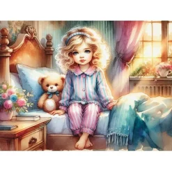 Puzzle 1000 pièces : DOUCE LUMIÈRE DU MATIN - JaCaRou