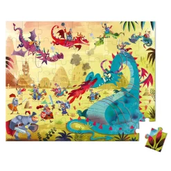 Puzzle 54 pièces : Dragons - Janod