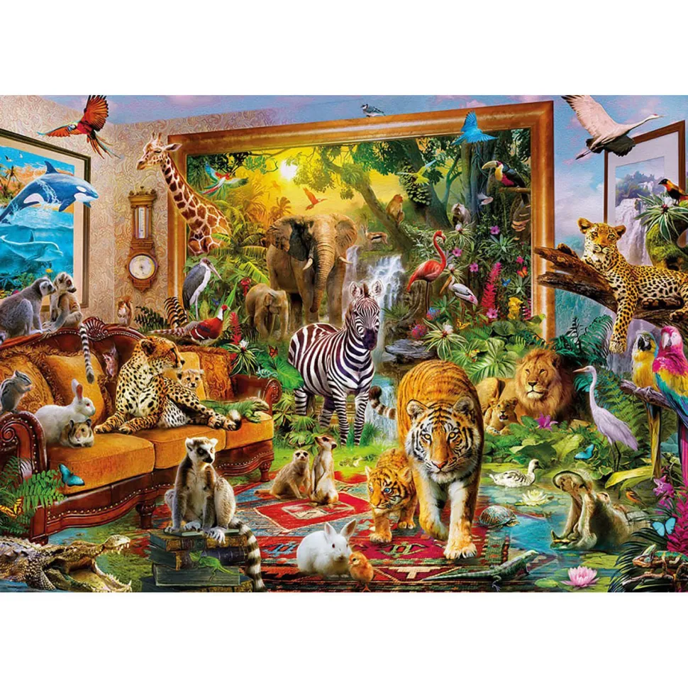 Puzzle 6000 pièces : En entrant dans la chambre - Educa