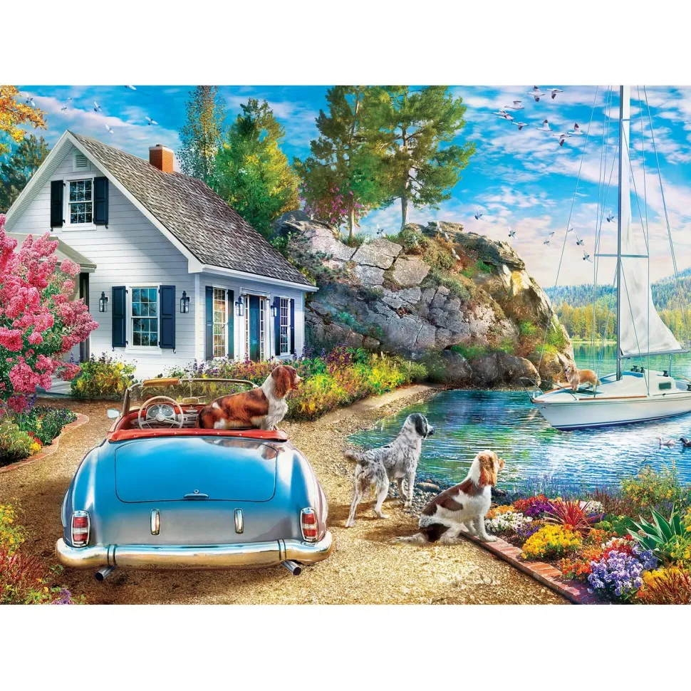 Puzzle 550 pièces : Escapades à la campagne - Escapade d'après-midi - Master Pieces