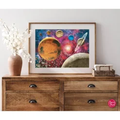 Puzzle 1000 pièces : Espace au-dessus de l'horizon lunaire - CherryPazzi