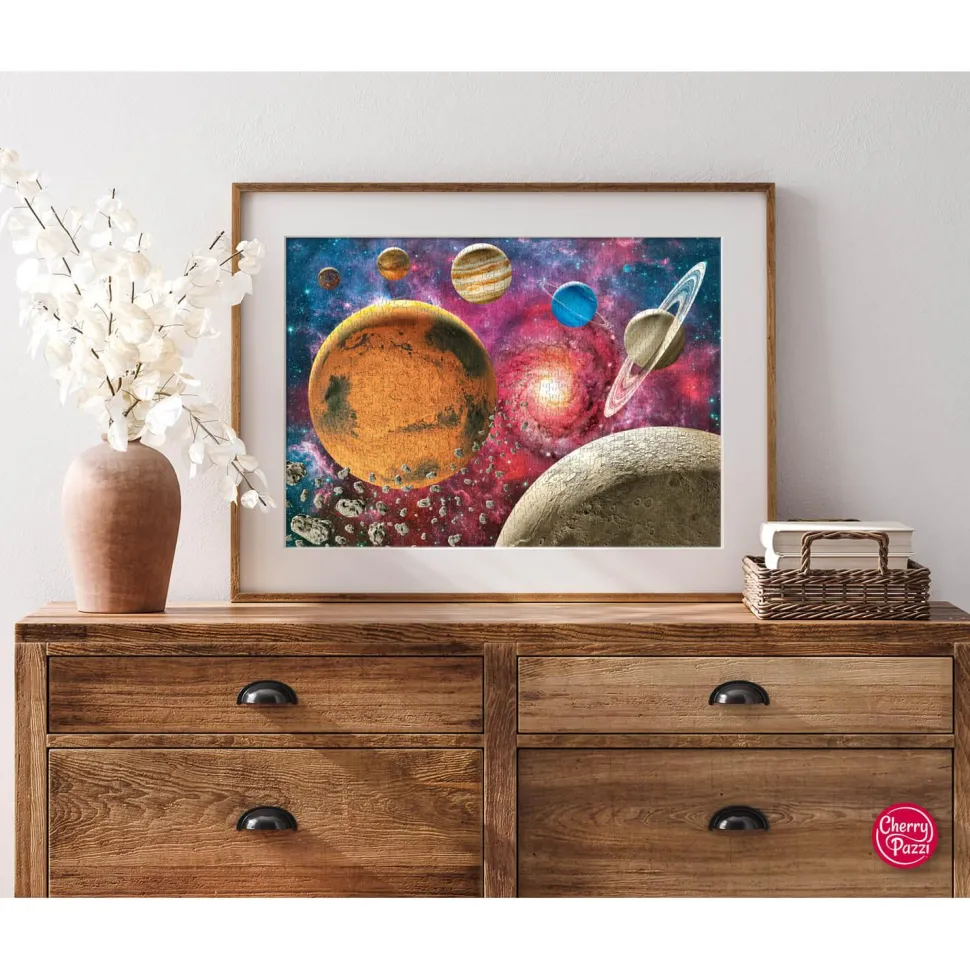 Puzzle 1000 pièces : Espace au-dessus de l'horizon lunaire - CherryPazzi