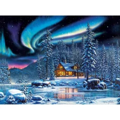 Puzzle 1000 pièces : Extase de l’Aurore - Ks Games