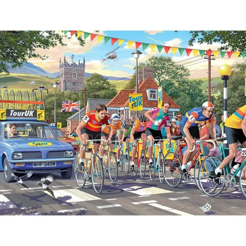 Puzzle 1000 pièces : Falcon - La course de vélo - Falcon de luxe