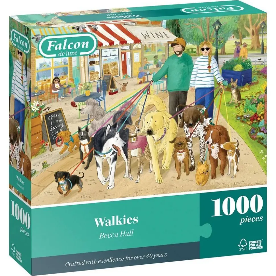 Puzzle 1000 pièces : Falcon - Promenades - Jumbo