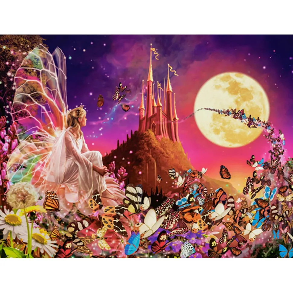 Puzzle 200 pièces : Fantasmes de Fées - Castorland