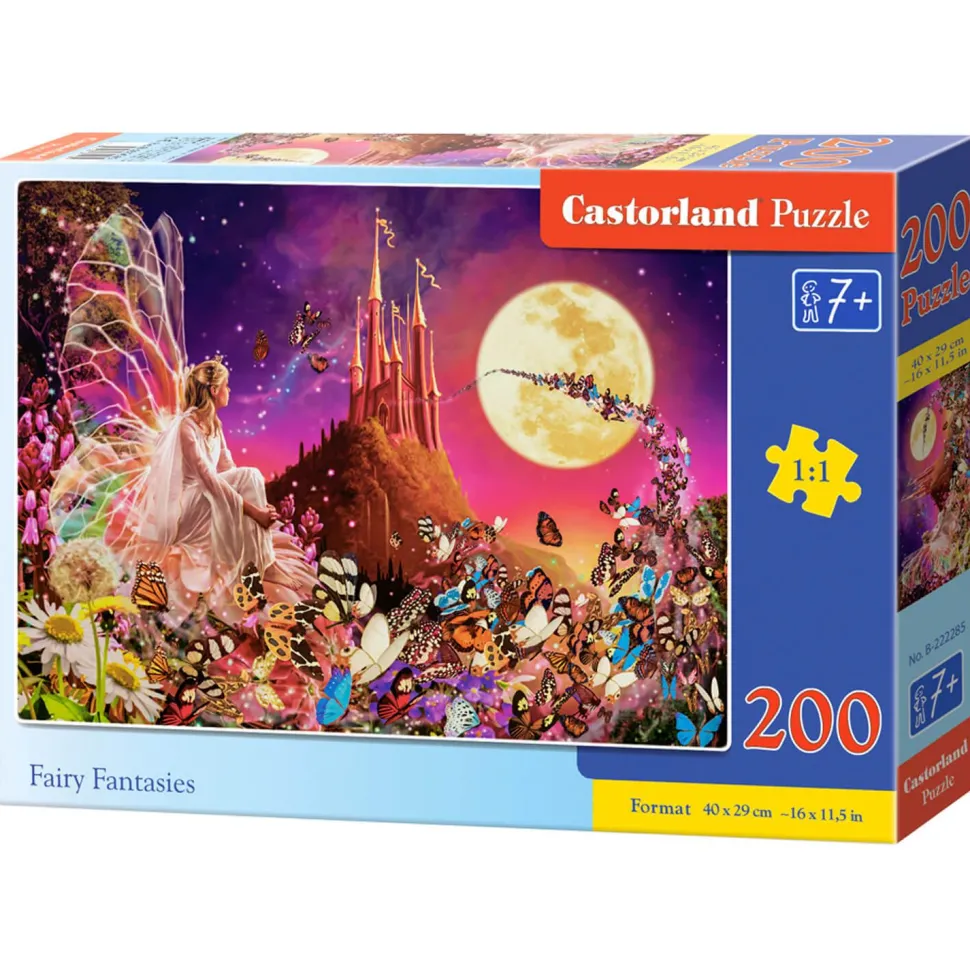 Puzzle 200 pièces : Fantasmes de Fées - Castorland