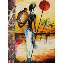 Puzzle 1000 pièces : Femme Africaine - Magnolia