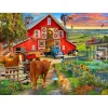 Puzzle 1000 pièces : Ferme équestre - Vermont Christmas Company