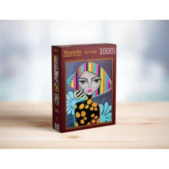 Puzzle 1000 Pièces : Fille Colorée - Magnolia