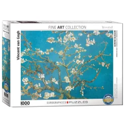 Puzzle 1000 pièces - Fine Art Collection : "Amandier en fleurs" Vincent Van Gogh - Eurographics