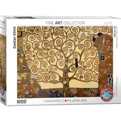 Puzzle 1000 pièces - Fine Art Collection : Arbre de la vie, Gustav Klimt - Eurographics
