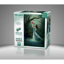 Puzzle 1000 pièces : Fleur Rouge - Ks Games