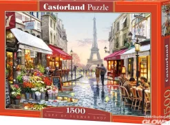 Puzzle 1500 pièces : Fleuriste à Paris - Castorland