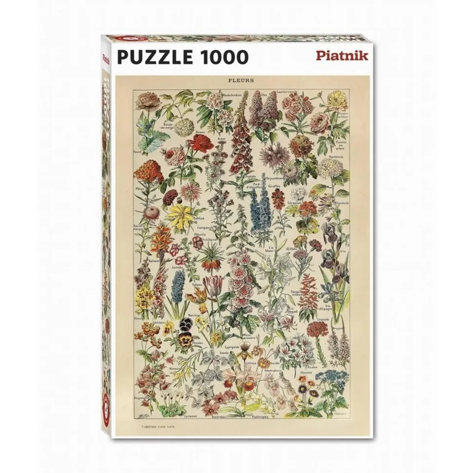 Puzzle 1000 pièces : Fleurs - Millot - Piatnik