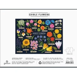 Puzzle 1000 pièces : Fleurs comestibles - Galison
