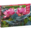 Puzzle 500 pièces : Fleurs de Lotus roses - CherryPazzi