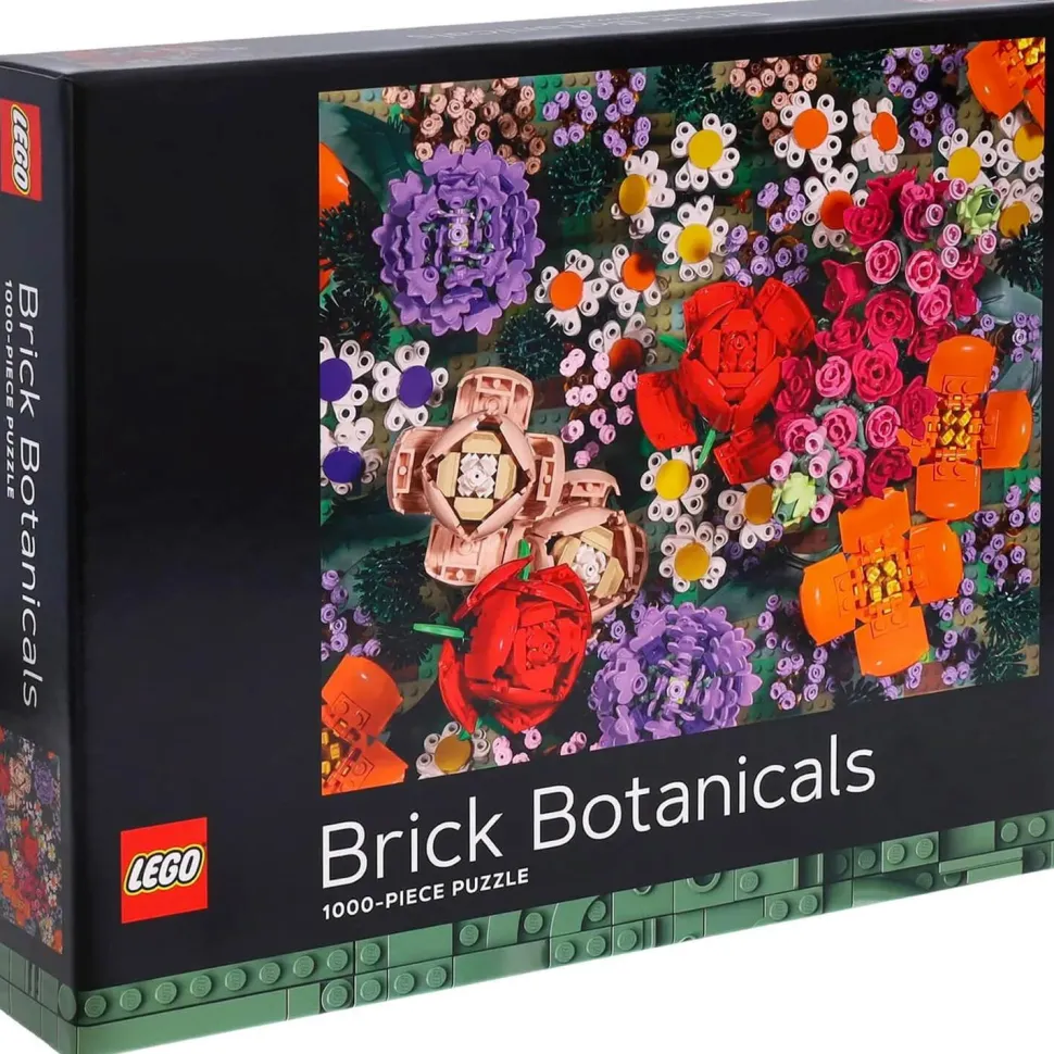 Puzzle 1000 pièces : Fleurs en briques LEGO - Galison