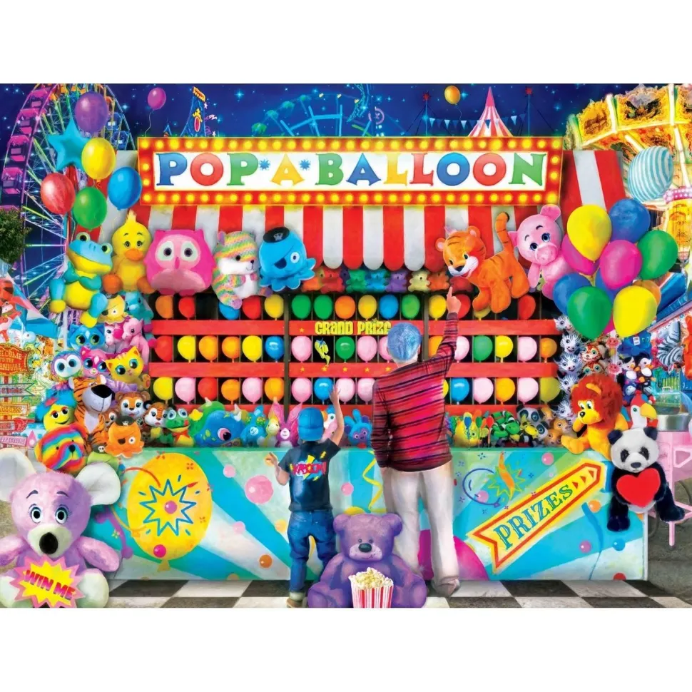 Puzzle 1000 pièces : Foires et festivals - Pop-A-Balloon - Master Pieces