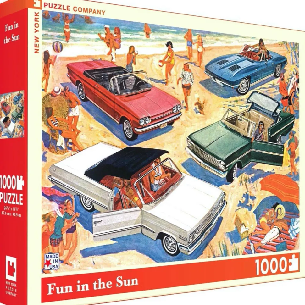 Puzzle 1000 pièces : Fun in the Sun - New York Puzzle Company