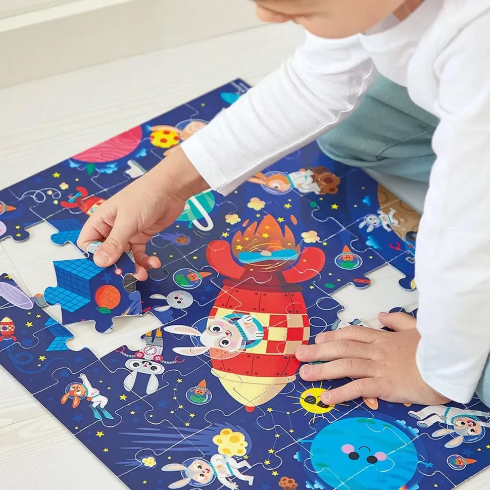 Puzzle 54 pièces : Fusée - Janod