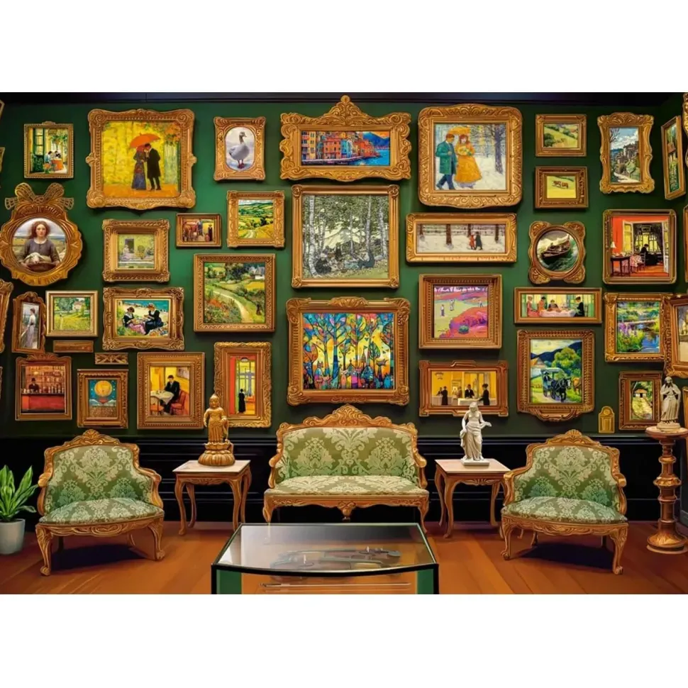 Puzzle 1000 pièces : Galerie d'art - Castorland