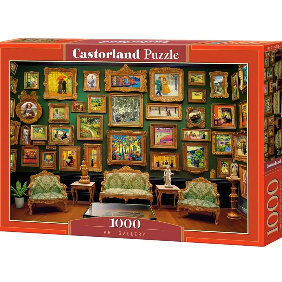 Puzzle 1000 pièces : Galerie d'art - Castorland