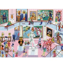 Puzzle 1000 pièces : Galerie de chiens - Galison