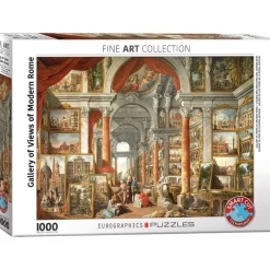 Puzzle 1000 pièces : Galerie de vues de la Rome moderne - Eurographics