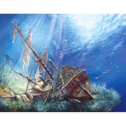 Puzzle 2000 pièces : Galion Coulé - Castorland