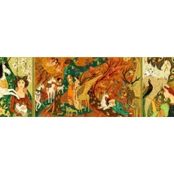 Puzzle 500 pièces - Gallery : Dames à la licorne - Djeco