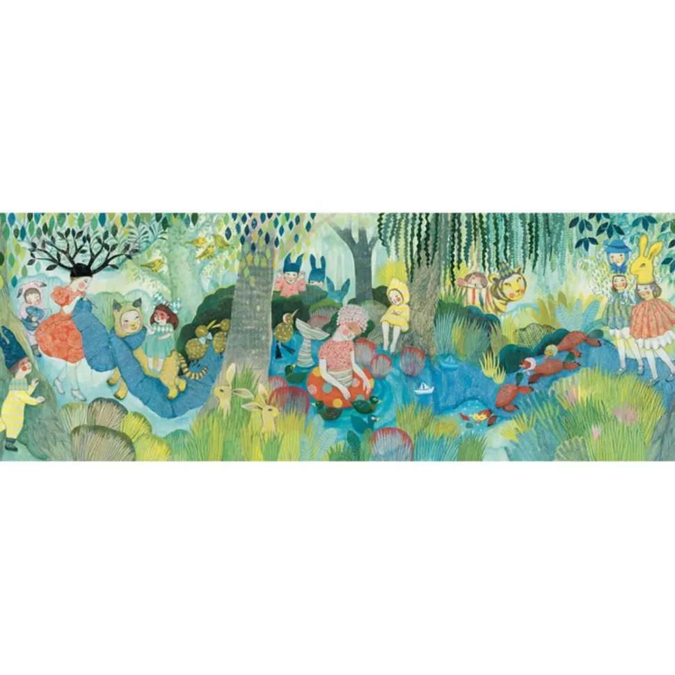 Puzzle 350 pièces : Gallery : River Party - Djeco