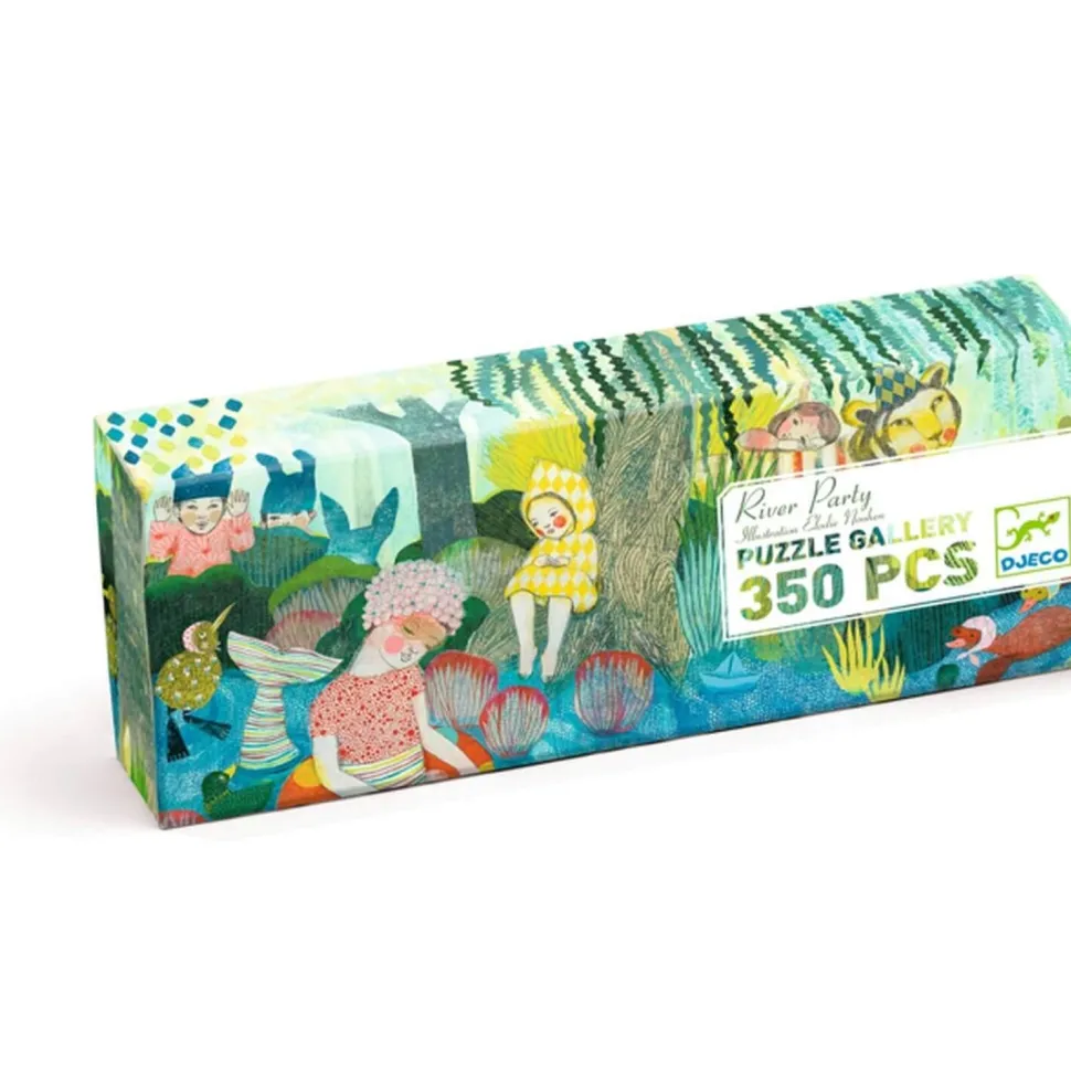 Puzzle 350 pièces : Gallery : River Party - Djeco