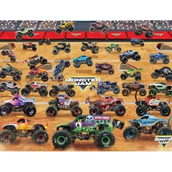 Puzzle 1000 pièces : Gamme Monster Jam Truck - Eurographics