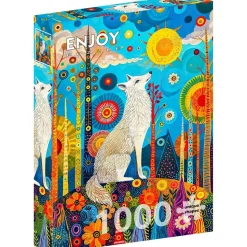 Puzzle 1000 pièces : Gardien Blanc - EnjoyPuzzle