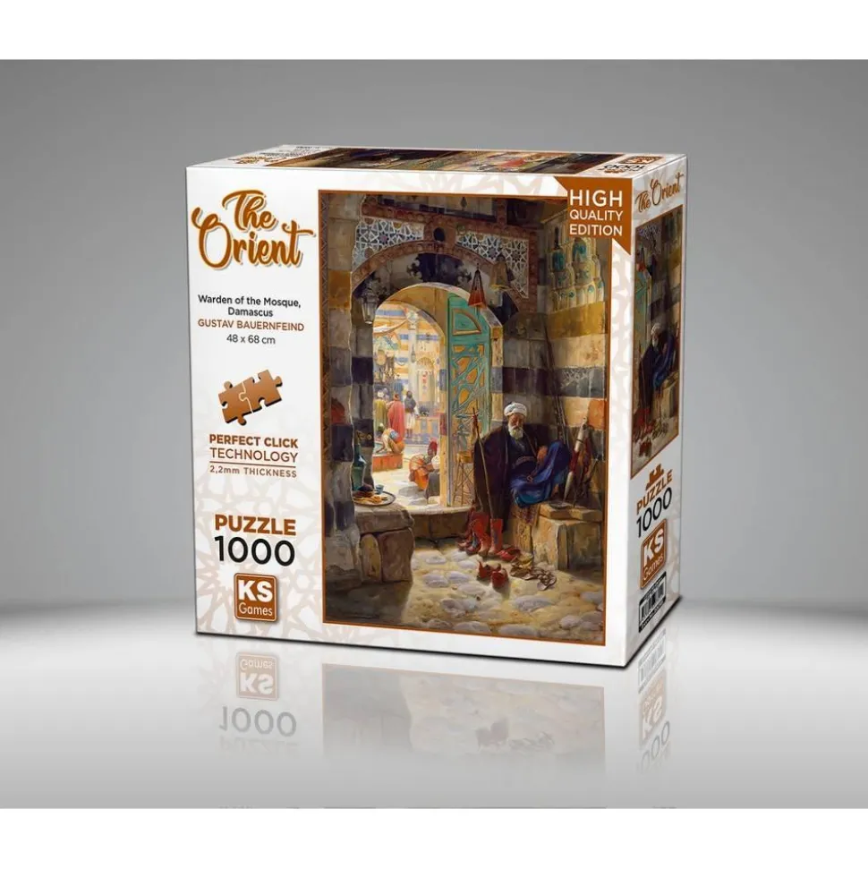 Puzzle 1000 pièces : Gardien de la Mosquée de Damas - Ks Games