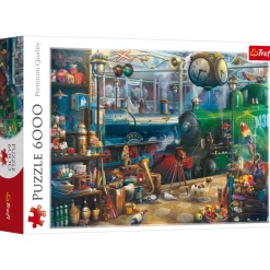 Puzzle 6000 pièces : Gare - Trefl
