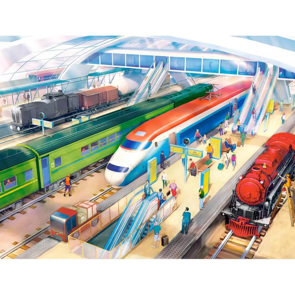 Puzzle 180 pièces : Gare - Castorland