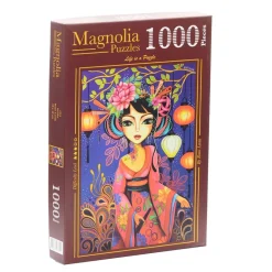Puzzle 1000 pièces : Geisha - Romi Lerda - Edition Spéciale - Magnolia