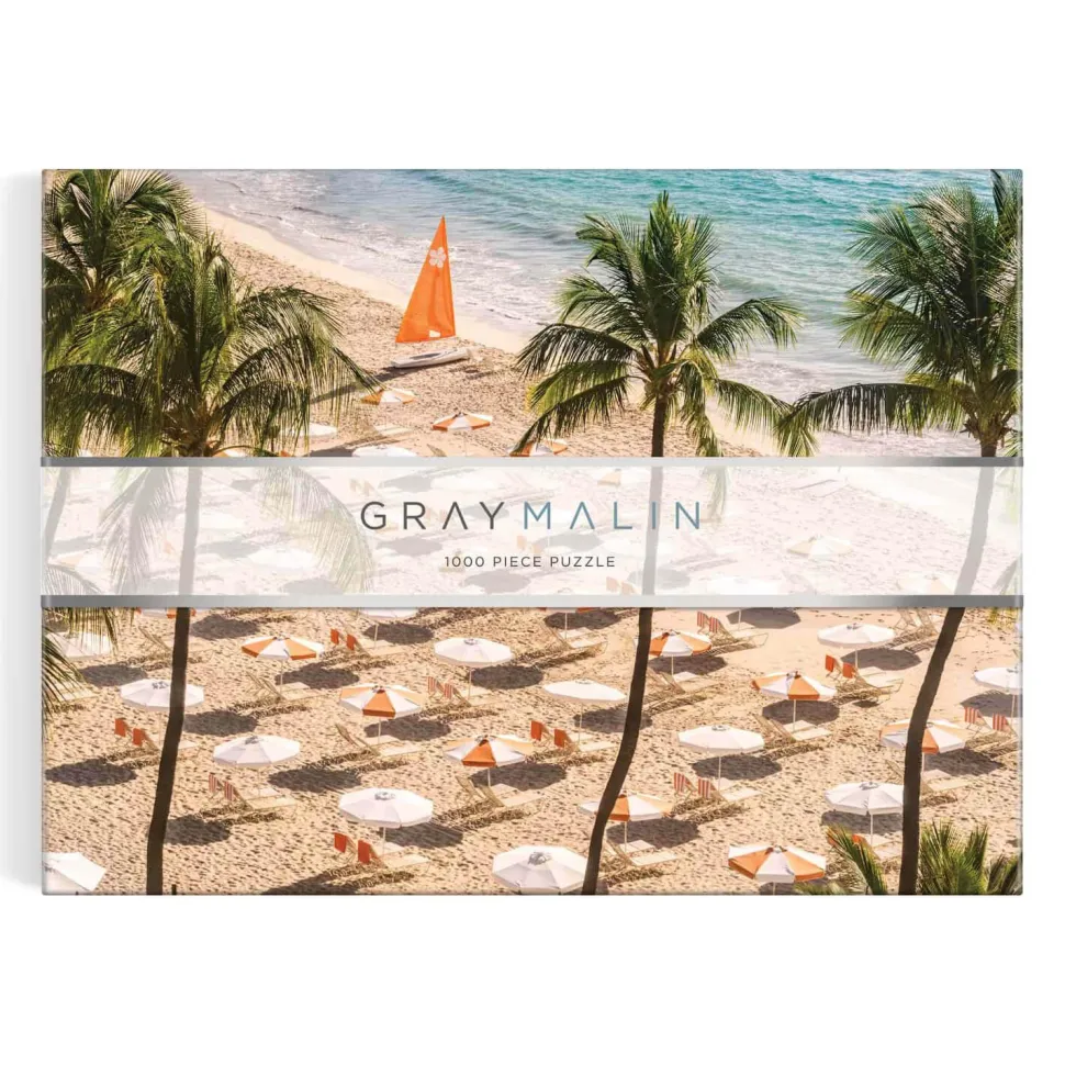 Puzzle 1000 pièces : Gray Malin, Le Beach Club - Galison