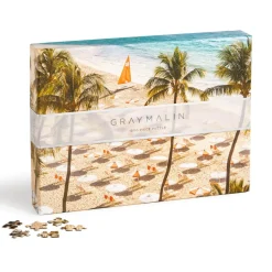 Puzzle 1000 pièces : Gray Malin, Le Beach Club - Galison