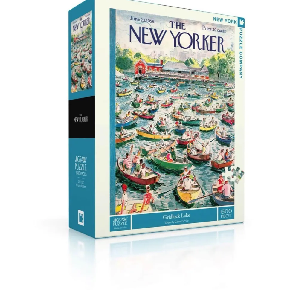 Puzzle 1500 pièces : Gridlock Lake - New York Puzzle Company