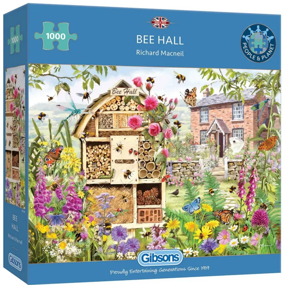 Puzzle 1000 pièces : Hall des abeilles - Gibsons
