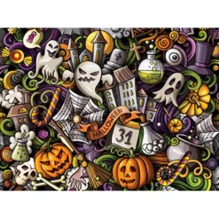 Puzzle 1000 pièces : Halloween - Yazz puzzle