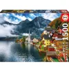 Puzzle 1500 pièces : Hallstadt, Autriche - Educa