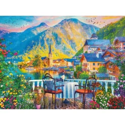 Puzzle 1000 pièces : Hallstatt pittoresque - Schmidt