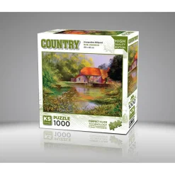 Puzzle 1000 pièces : Hampshire Millpool - Ks Games