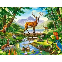 Puzzle 300 pièces : Harmonie dans les bois - Castorland