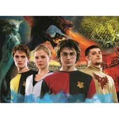 Puzzle 1000 pièces : Harry Potter : La Coupe de feu - Clementoni